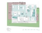 Luxuriöse Gartenwohnung mit über 500 m² Eigengarten in absoluter Toplage im 19. Bezirk. 2 Stellplätze inklusive! - Grundriss