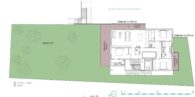 Luxuriöse Gartenwohnung mit über 500 m² Eigengarten in absoluter Toplage im 19. Bezirk. 2 Stellplätze inklusive! - Grundriss