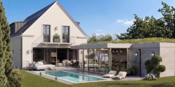 LUXUSVILLA MIT POOL, LIFT & WELLNESS – Zeitlose Architektur für höchste Ansprüche | Fertigstellung Herbst 2026, 1190 Wien, Villa