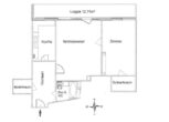 Sanier mich - Weitläufige 2 Zimmerwohnung mit Loggia nahe Höchstädtplatz! - Grundriss