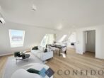Provisionsfrei für den Käufer! Fernblick über Wien - Das Penthouse im 9. mit 60m² Terrassen und Garagenplatz! - Wohnbereich