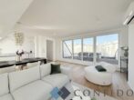 Provisionsfrei für den Käufer! Fernblick über Wien - Das Penthouse im 9. mit 60m² Terrassen und Garagenplatz! - Wohnbereich