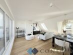 Provisionsfrei für den Käufer! Fernblick über Wien - Das Penthouse im 9. mit 60m² Terrassen und Garagenplatz! - Wohnbereich