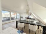 Provisionsfrei für den Käufer! Fernblick über Wien - Das Penthouse im 9. mit 60m² Terrassen und Garagenplatz! - Wohnbereich